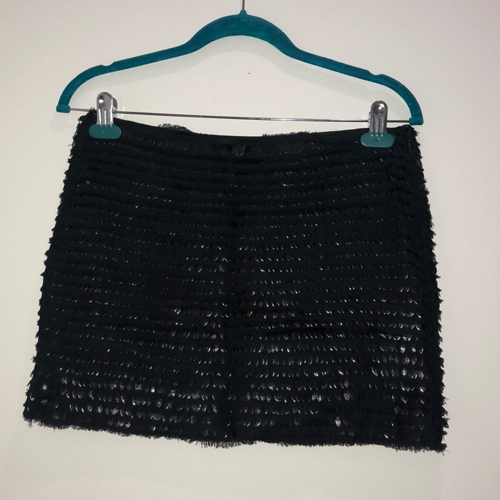 Zara sequin mini skirt